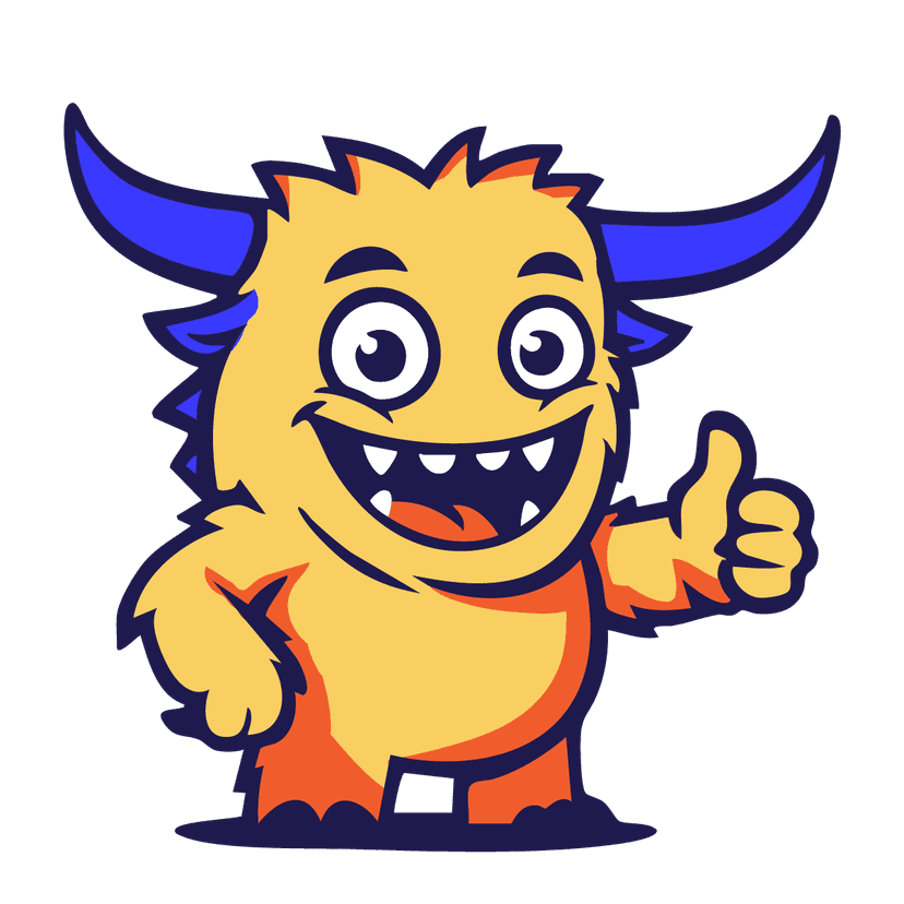 Texas Ticket Monster Mascot